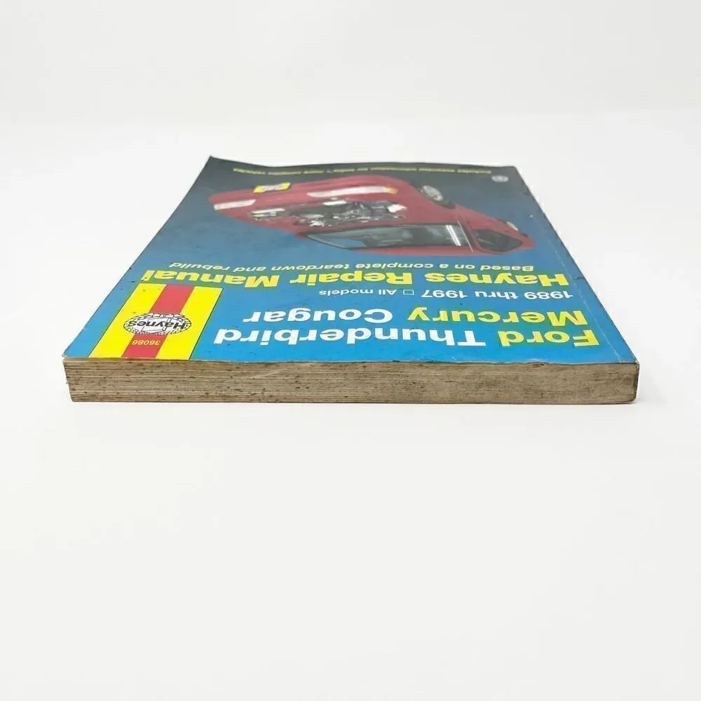 Haynes Repair Manual 36086 Ford Thunderbird Mercury Cougar 1989 1997 Used Flawed